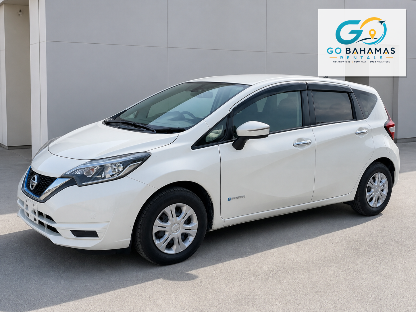 White Go Bahamas Rentals vehicle